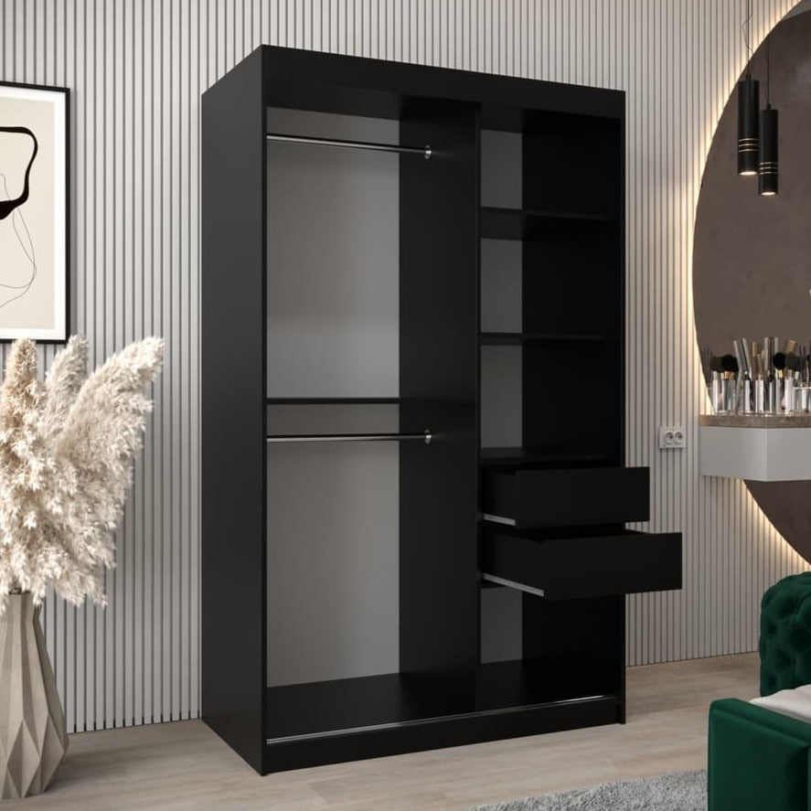 Larvik III Sliding Door Wardrobe 120cm