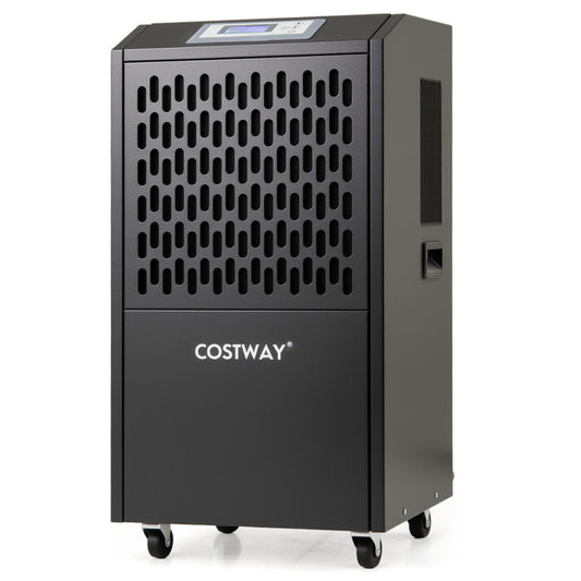 120L Commercial Industrial Dehumidifier for Spaces up to 500㎡-Black