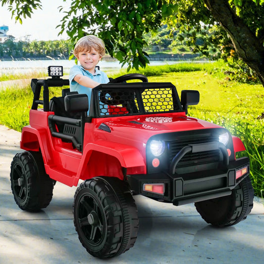 12V Kids Ride on Car in Red