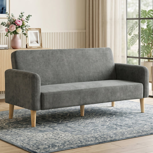 HOMCOM 2 Seater Sofa in Grey