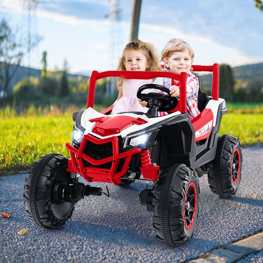24V Kids Ride on UTV in Red