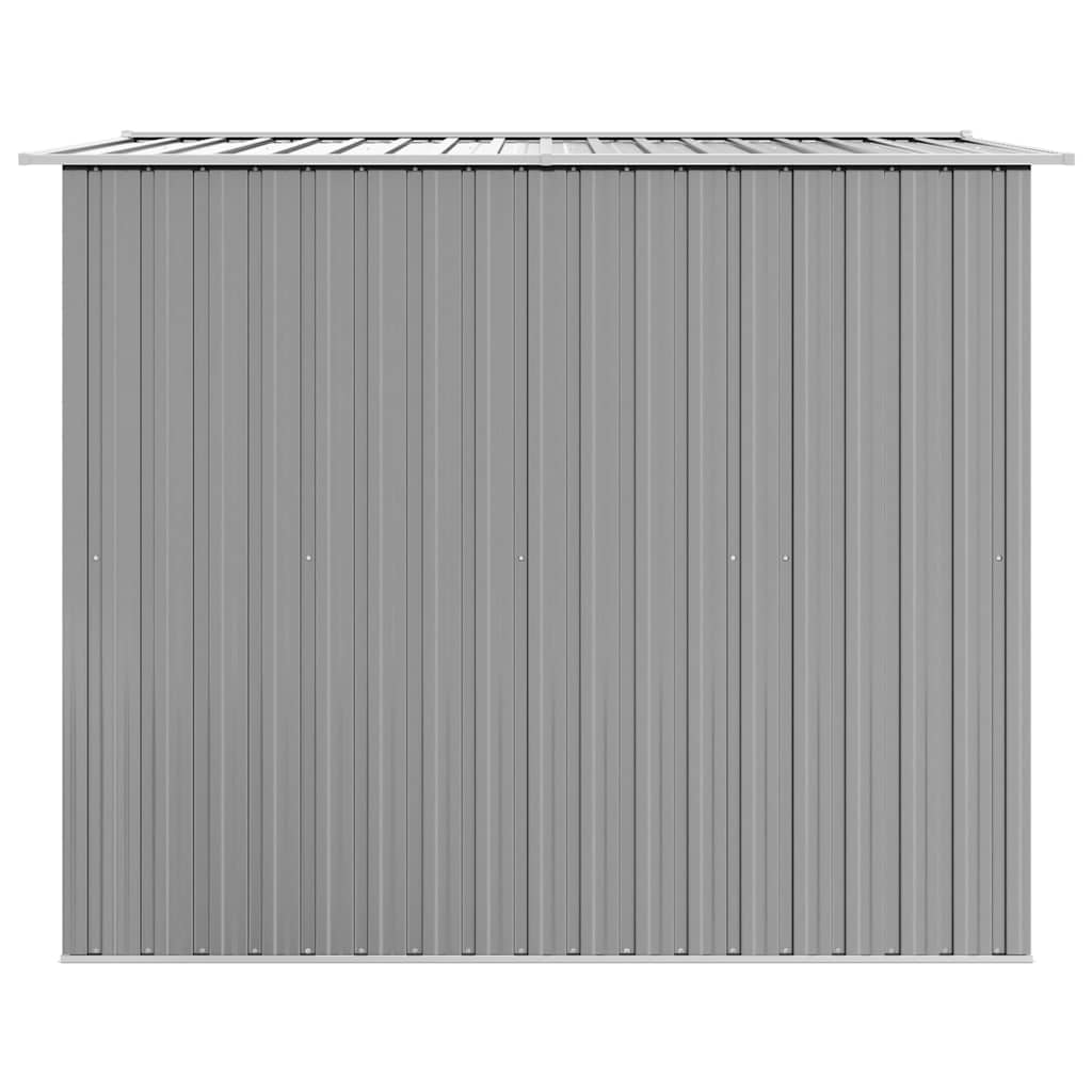vidaXL Garden Shed | Grey | Galvanised Steel | Large | Garden Shed | Rectangular 6
