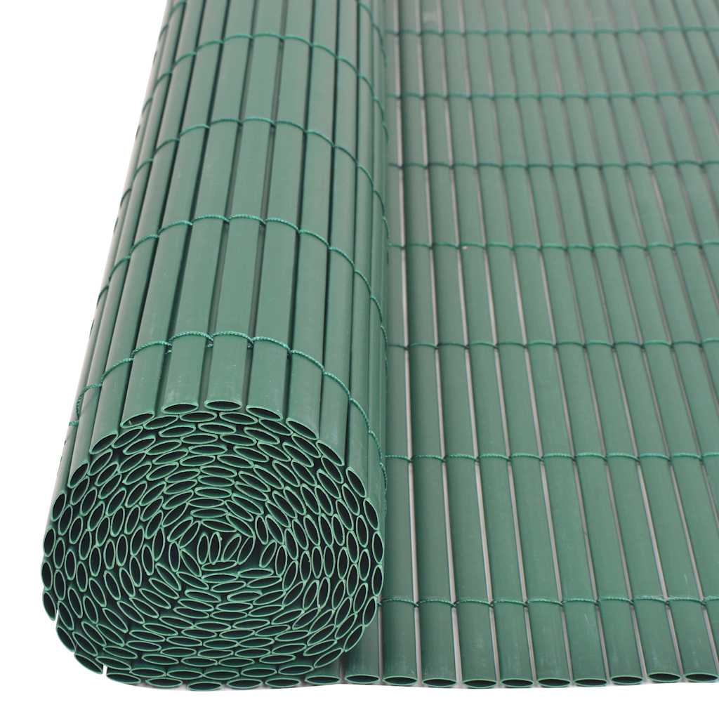 vidaXL Garden Fence Green 150 x 300 cm PVC 5