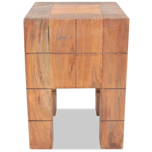 244502 vidaXL Stool Solid Mahogany Wood 2