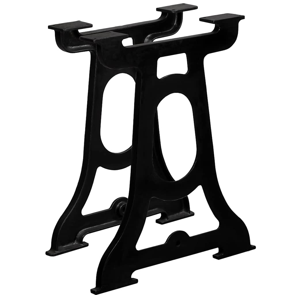 vidaXL Legs 2 pcs Cast Iron
