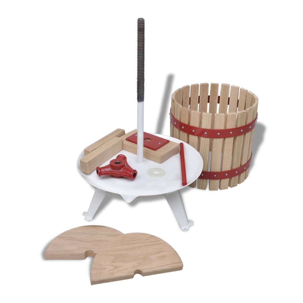 vidaXL Fruit and Wine Press 6 L 5