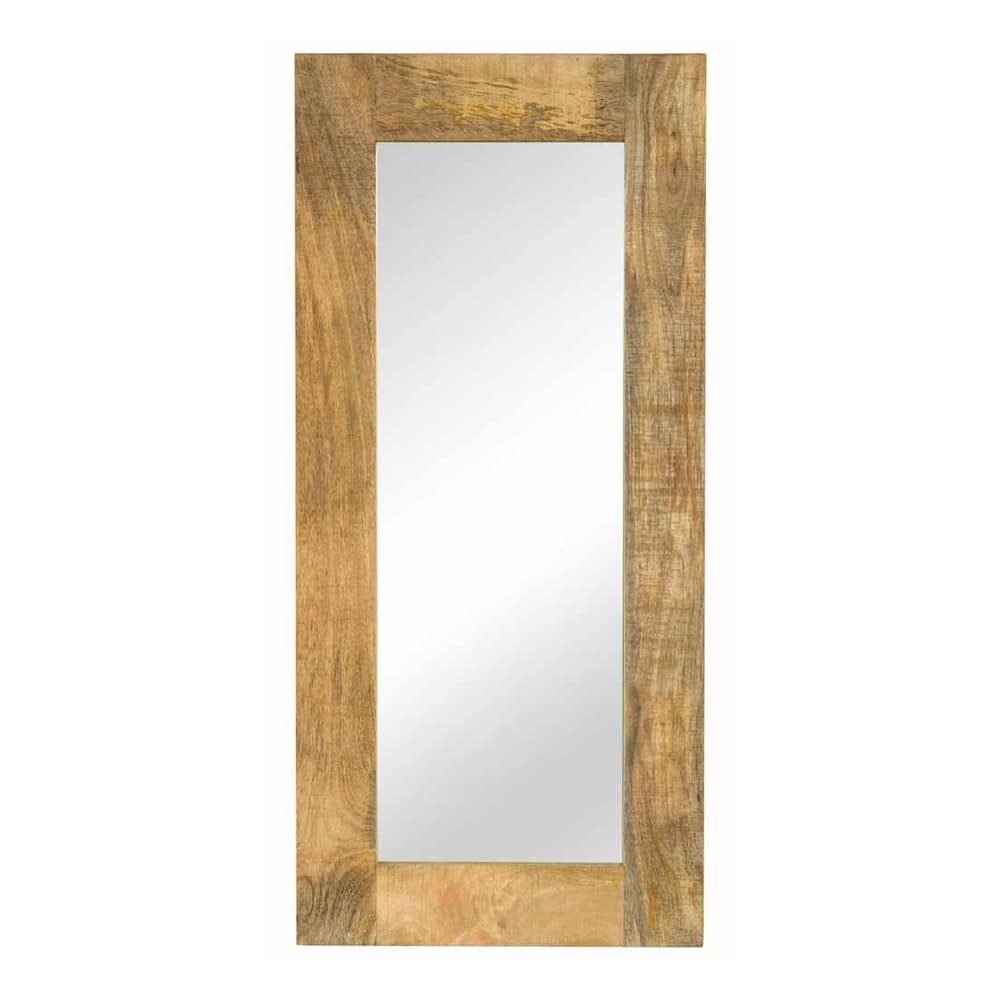 Mirror Solid Mango Wood 50 x 110 cm