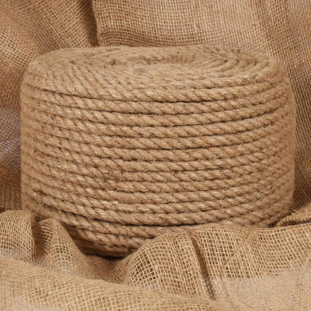 Rope 100% Jute Natural Length 250 m 14 mm