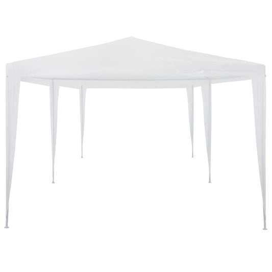 vidaXL Party Tent | White | Polyethylene and Steel | 3x6 m | Folding 2