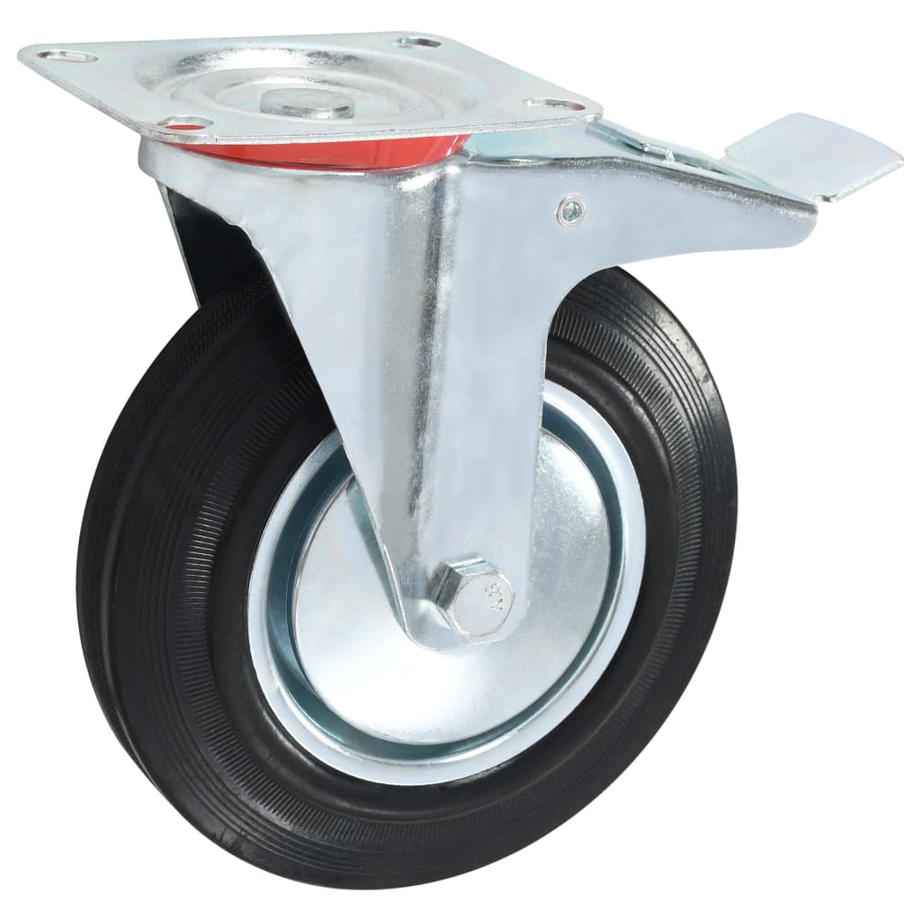 vidaXL Casters 4 pcs 200 mm 6