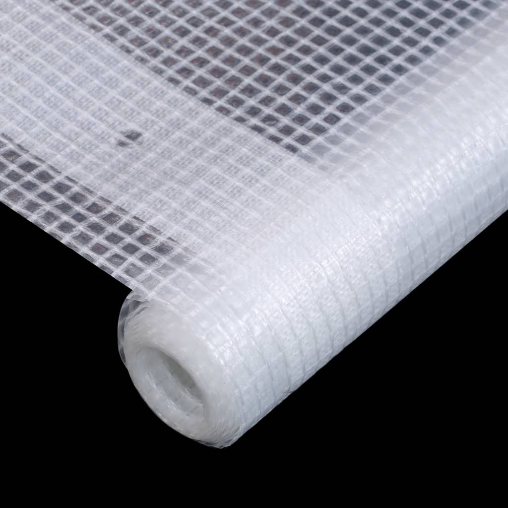 45556 vidaXL Leno Tarpaulin 260 g/m² 3x10 m White 6
