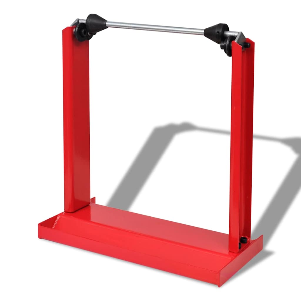 Professional Motorcycle Wheel Balancing Stand Red 6