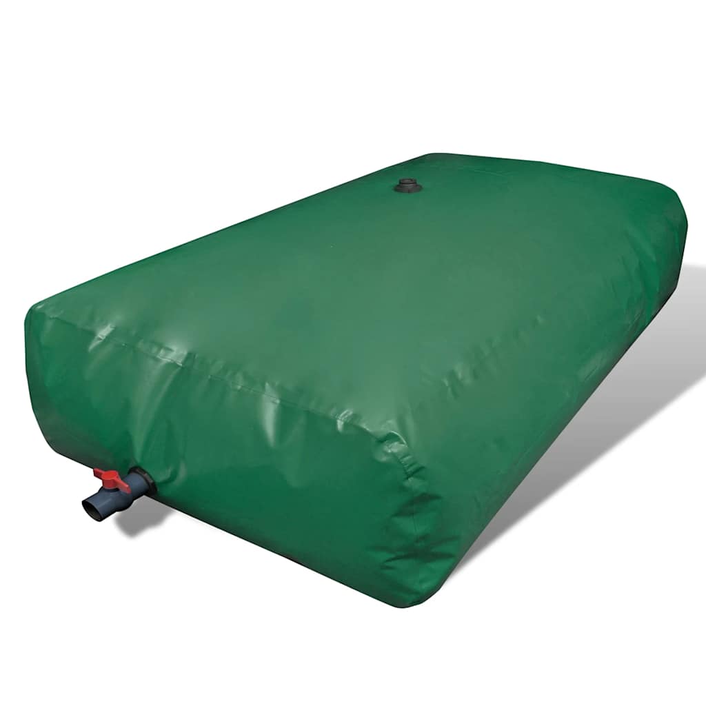 vidaXL Water Tank with Tap Foldable PVC