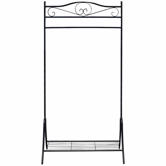Clothing Rack Steel Black