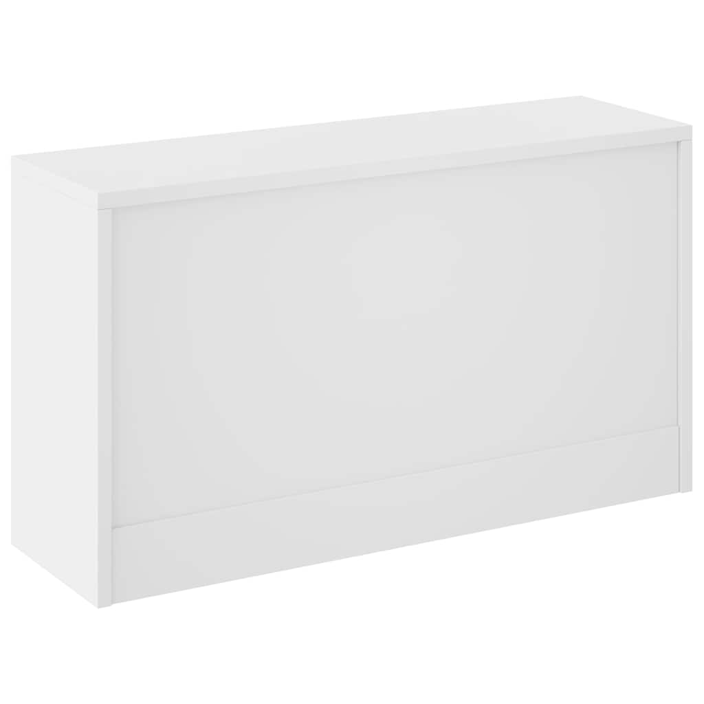 vidaXL Shoe Rack | White | MDF and Engineered wood | Medium | Shoe Rack 6