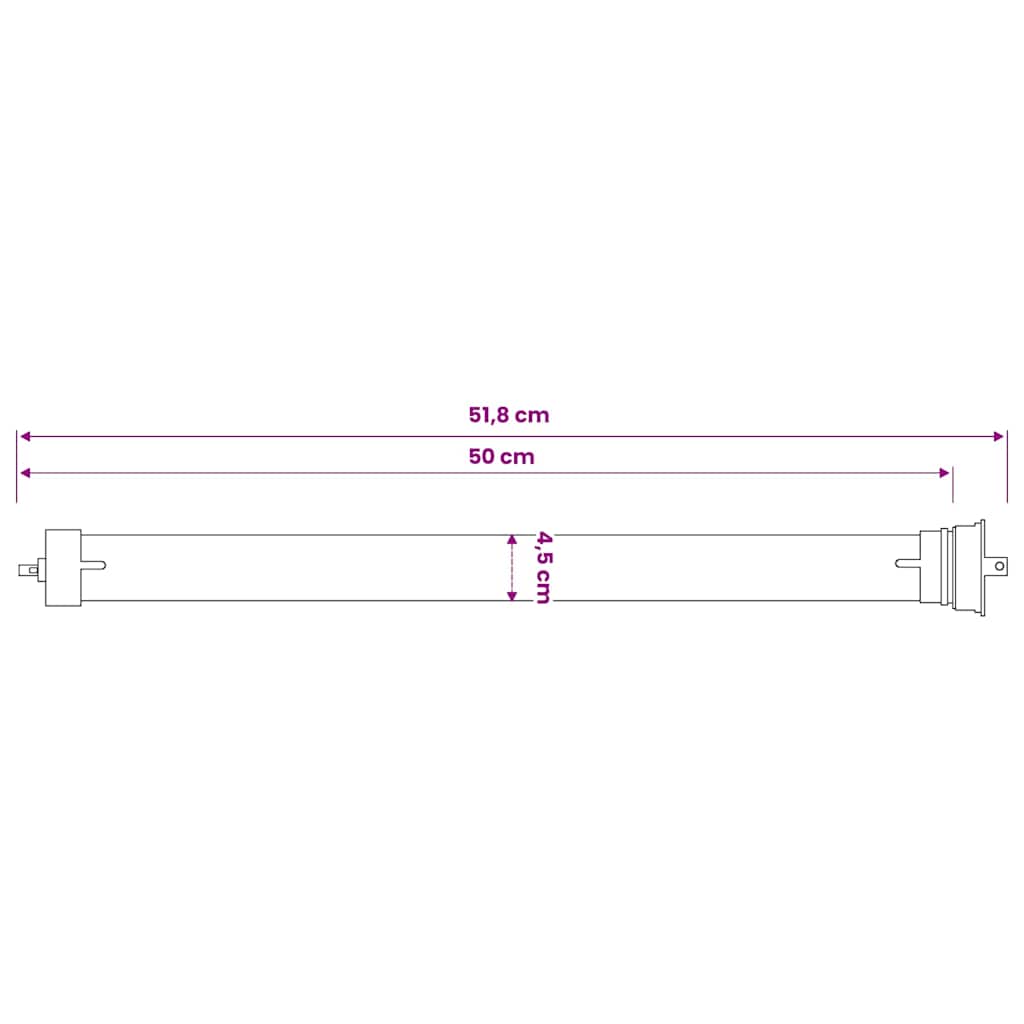 vidaXL Tubular Motor 30 Nm 5