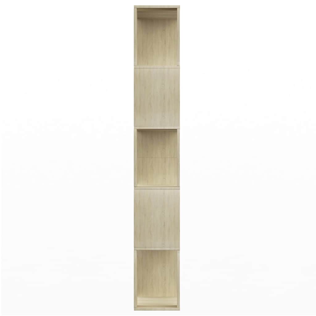 vidaXL Book Cabinet | Sonoma Oak | Engineered Wood | Standard | Book Cabinet 6