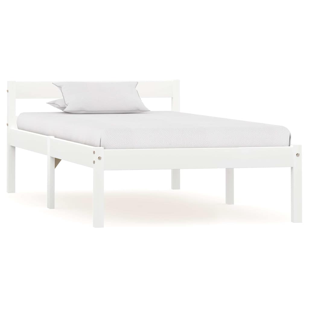 vidaXL Bed Frame without Mattress Solid Pine Wood