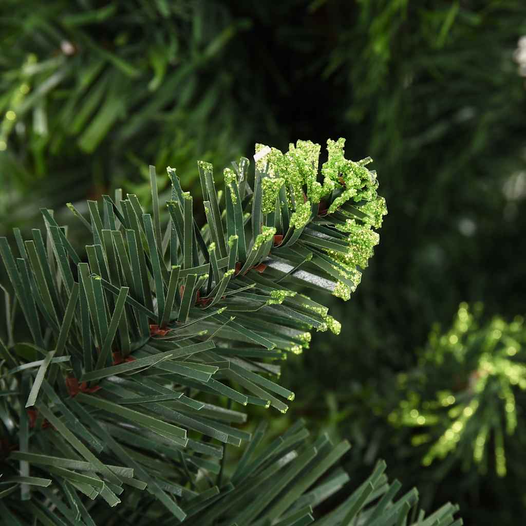 vidaXL Christmas Tree | Green | PVC, Iron | 180cm | Decorative Inlays 6