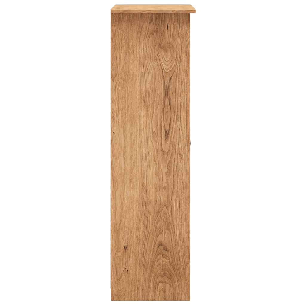 vidaXL Wardrobe | Natural wood | Solid pine wood | 80 x 50 x 171.5 cm | Wardrobe 6