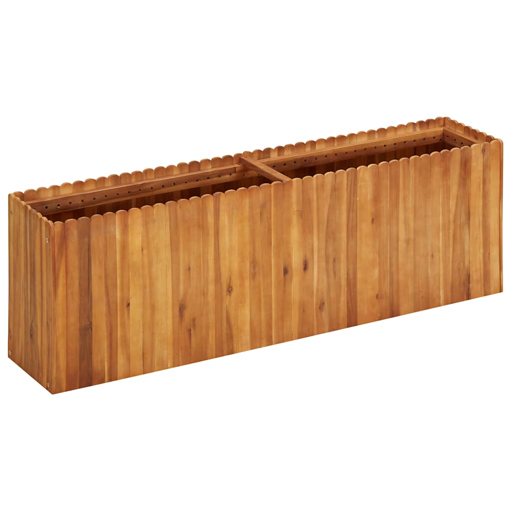 vidaXL Garden Raised Bed Solid Acacia Wood