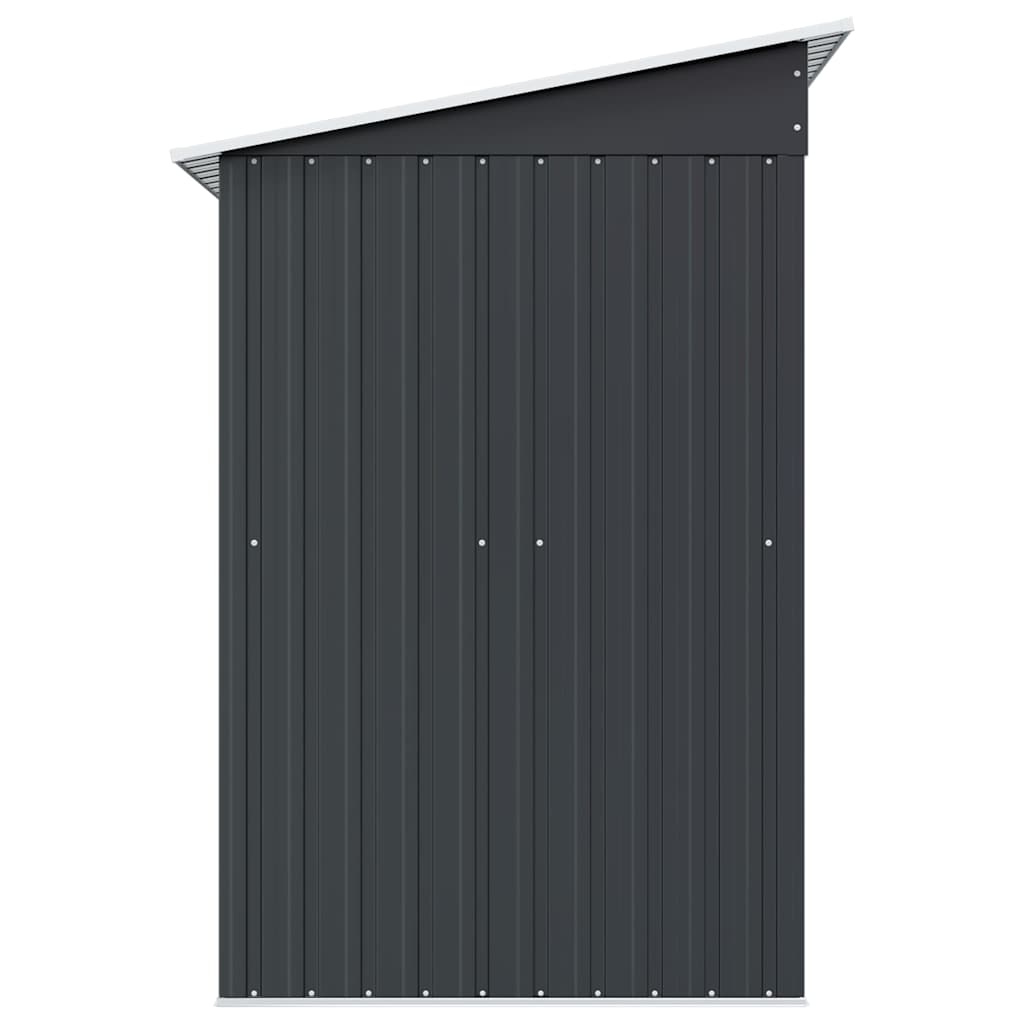 vidaXL Garden Shed | Anthracite | Galvanised steel | 190 x 124 x 181 cm 6