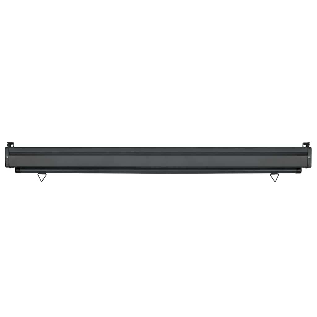 vidaXL Balcony Side Awning 125x250 cm Black 6