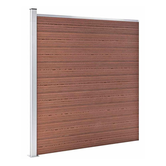 WPC Fence Brown