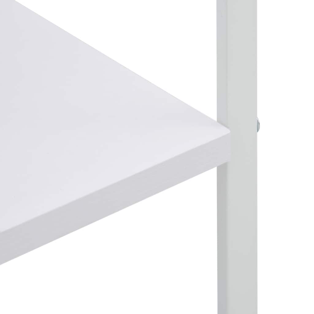 vidaXL Microwave Cabinet White 60x39.6x79.5 cm Engineered Wood 6