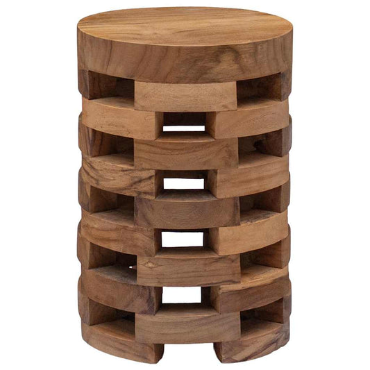 288808 vidaXL Beside Cabinet 30x30x45 cm Solid Teak Wood 3