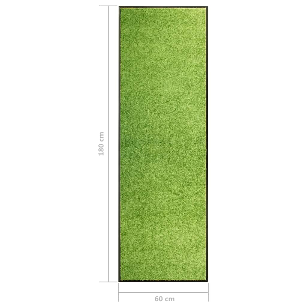 vidaXL Door Mat | Green | Polyamide and PVC | 180 x 60 cm | Non-slip | Door Mat 6