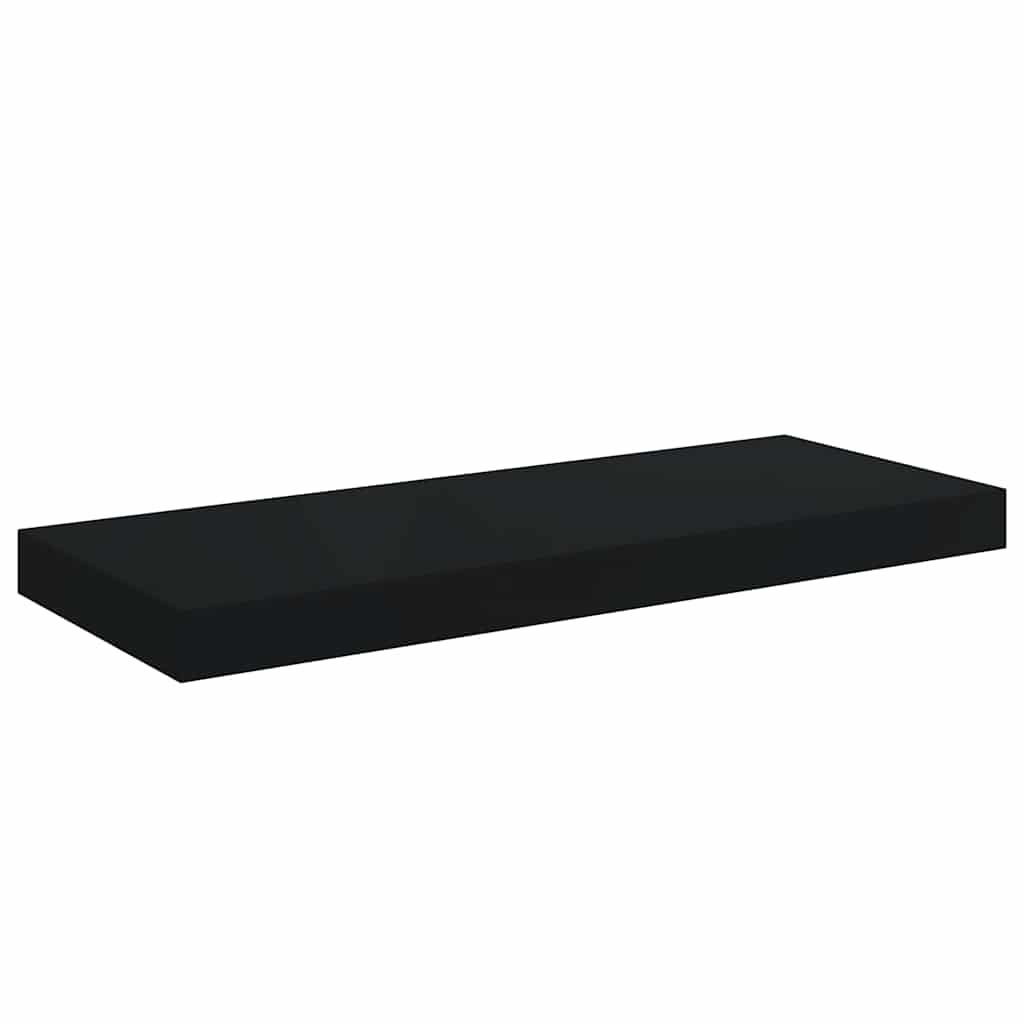 vidaXL Wall Shelf | Set of 4 | Black | Honeycomb MDF, metal | Medium 6