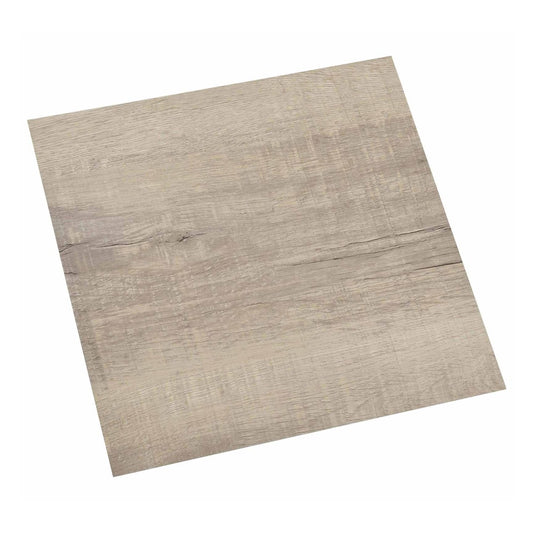 Flooring Planks 5.11 m² 55 pcs PVC Taupe–Wood structure grey Taupe