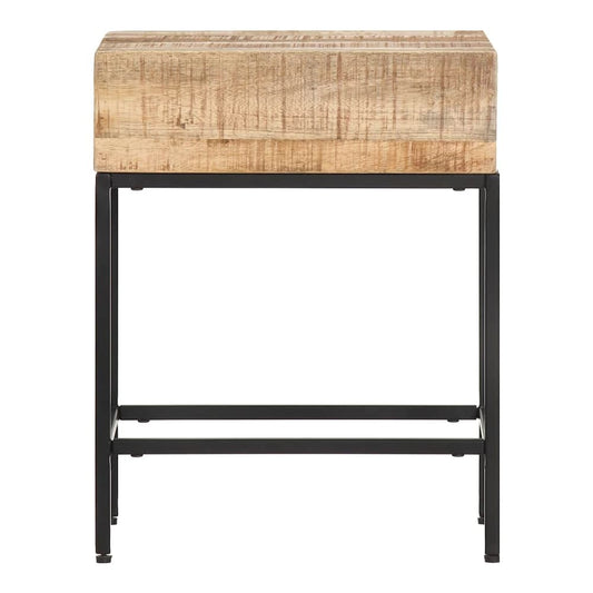 Side Table 40x30x51 cm Solid Wood Reclaimed Solid mango wood