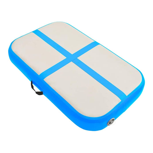 Inflatable Gymnastics Mat with Pump PVC Blue