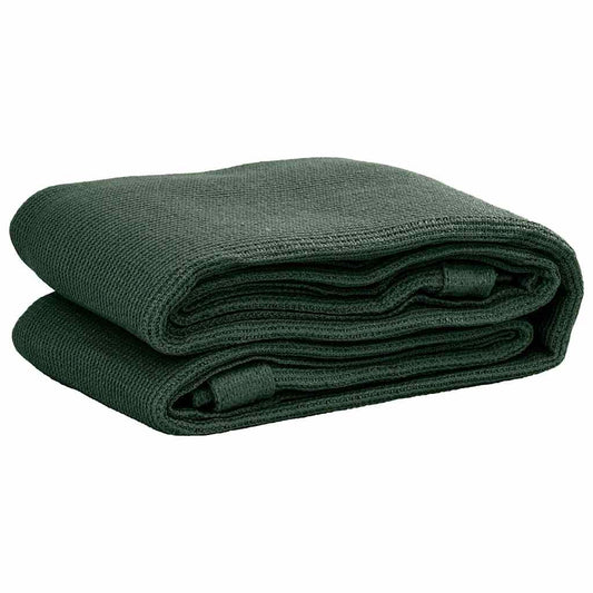 310714 vidaXL Tent Carpet 400x700 cm Dark Green HDPE 2