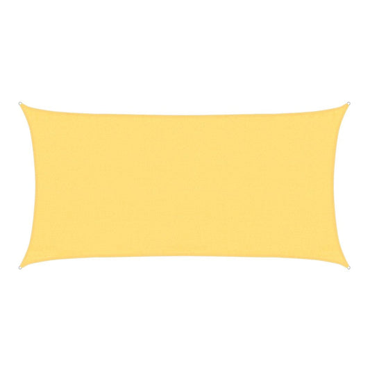 Sunshade Sail 160 g/m² 3x6 m HDPE Width 3 m Drop 6 m Beige