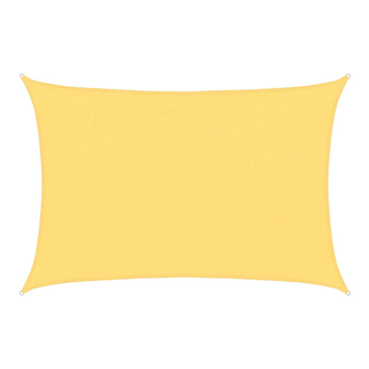 Sunshade Sail 160 g/m² 4x5 m HDPE Width 4 m Drop 5 m Beige