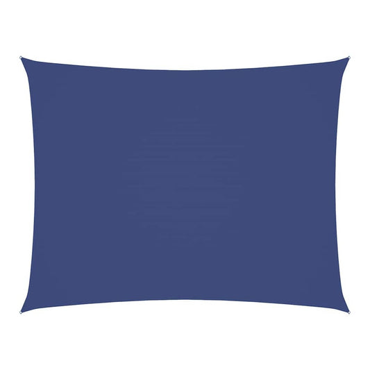 Sunshade Sail Oxford Fabric Rectangular 4x5 m Width 4 m Drop 5 m Blue