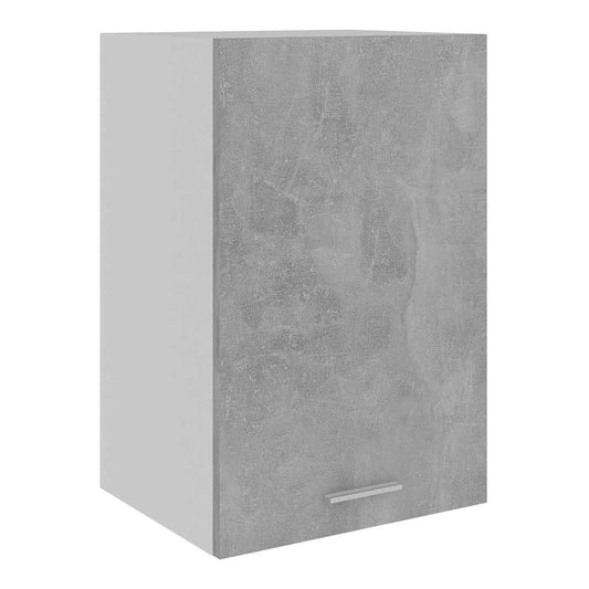 Hanging Cabinet "Lyon" 39.5x31x60 cm Concrete grey 1x hanging cabinet (1 door) 40 cm wide 40 cm high–1x hanging cabinet (2 shelves) 40 cm 1x hanging cabinet (1 door) 40 cm wide 60 cm high