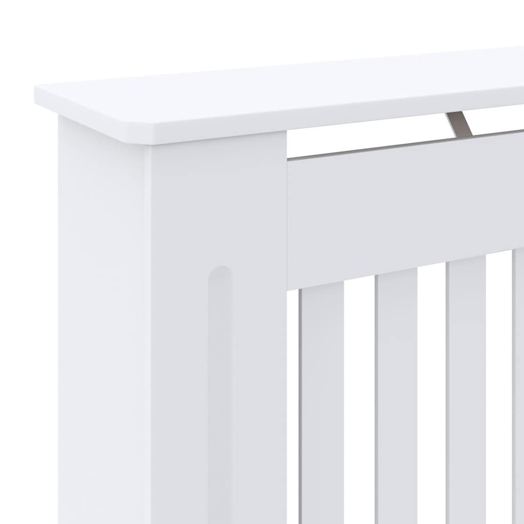 vidaXL Engineered Wood Radiator Cover White 78 cm 6