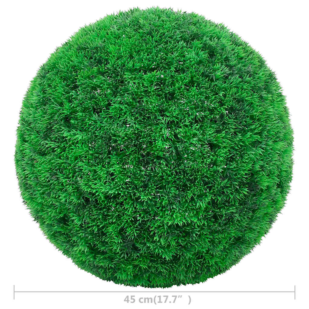 vidaXL Artificial Boxwood Ball | Mixed green | Polyethylene | Medium 4
