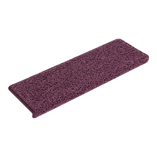 Stair Mats 65x21x4 cm Rectangular Edge 15 Dark purple