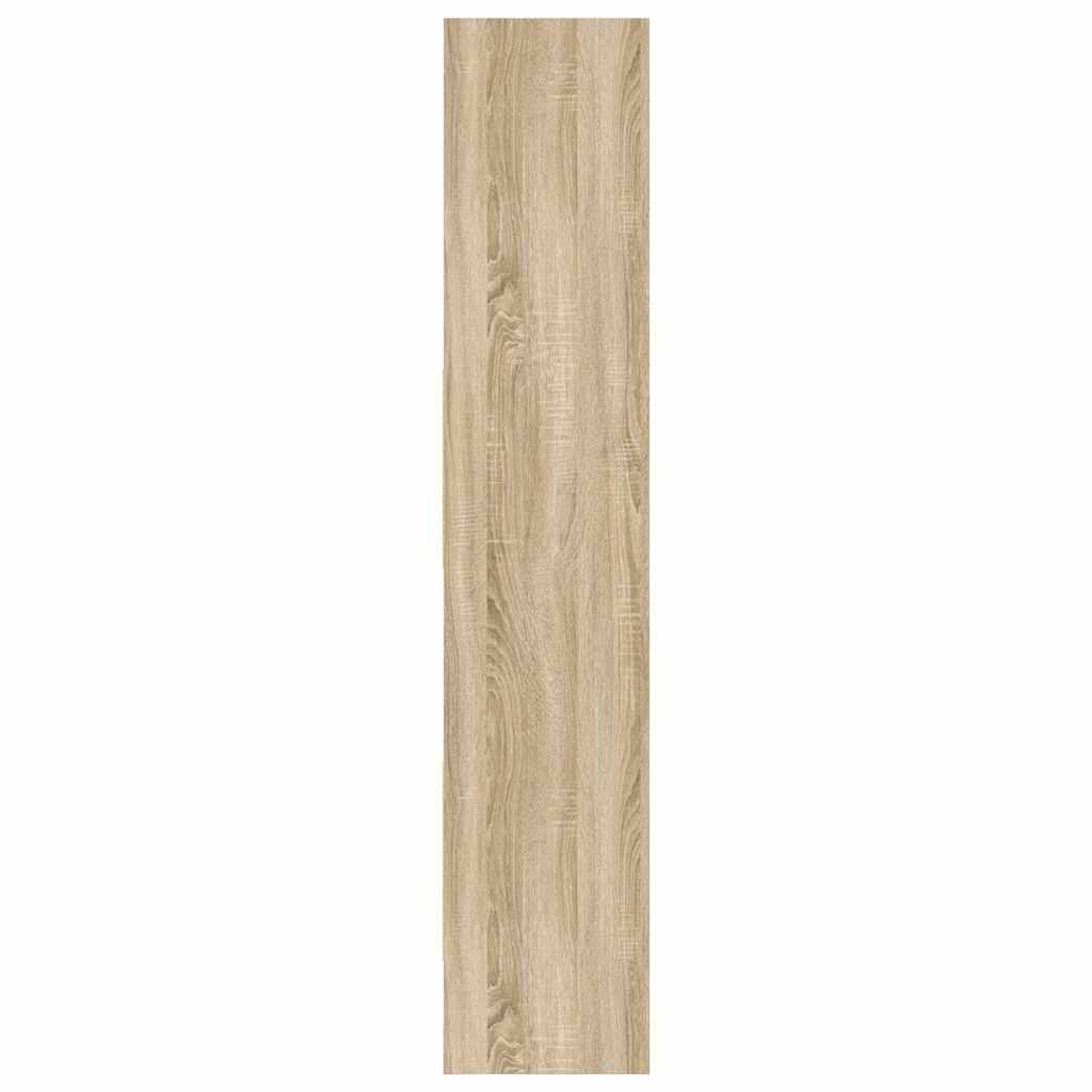 vidaXL Book Cabinet | Sonoma oak | Engineered Wood | 40x35x180 cm | Book Cabinet 6
