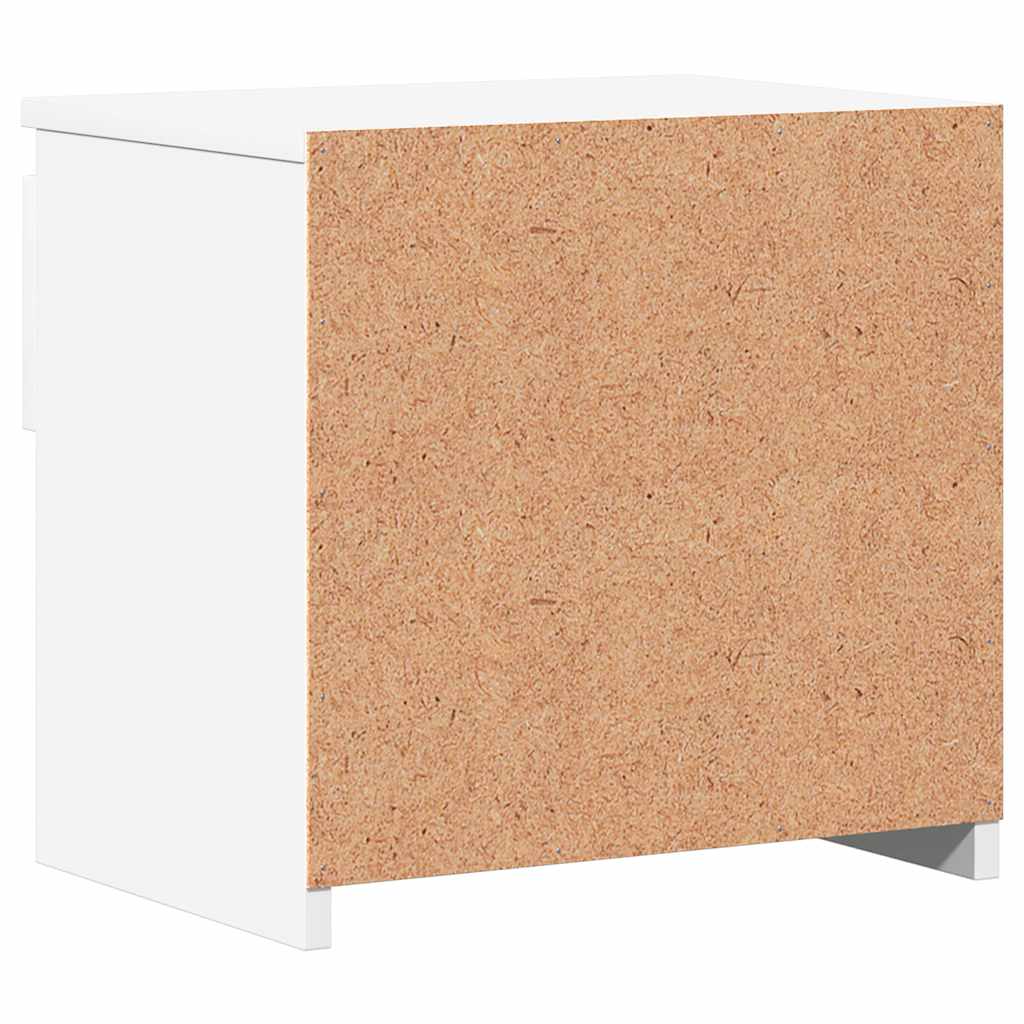 803444 vidaXL Bedside Cabinets 2 pcs White 40x30x39 cm Engineered Wood 6