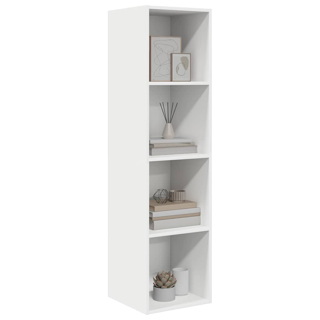 vidaXL TV Cabinet | White | Engineered Wood | Medium | Wall Mounting 6