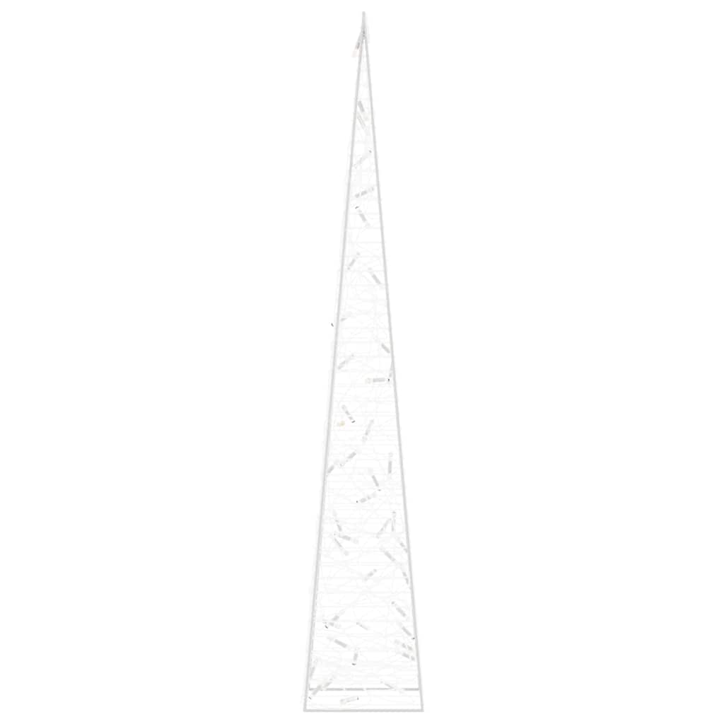vidaXL Light Cone | Warm White | Acrylic | 90 cm tall | Decorative Inlays 6