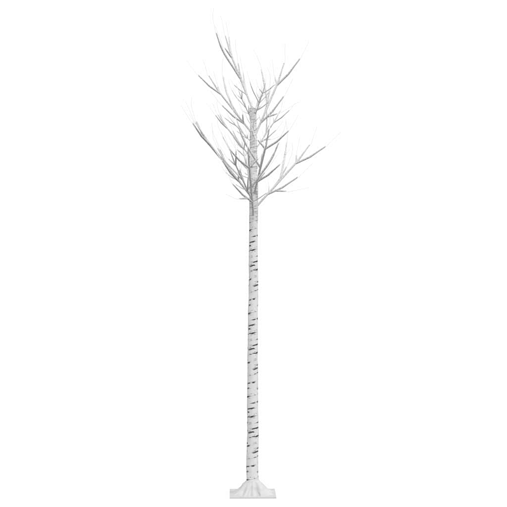 Christmas Tree 156 LEDs 1,5 m Willow Indoor Outdoor Warm white 2.2 m