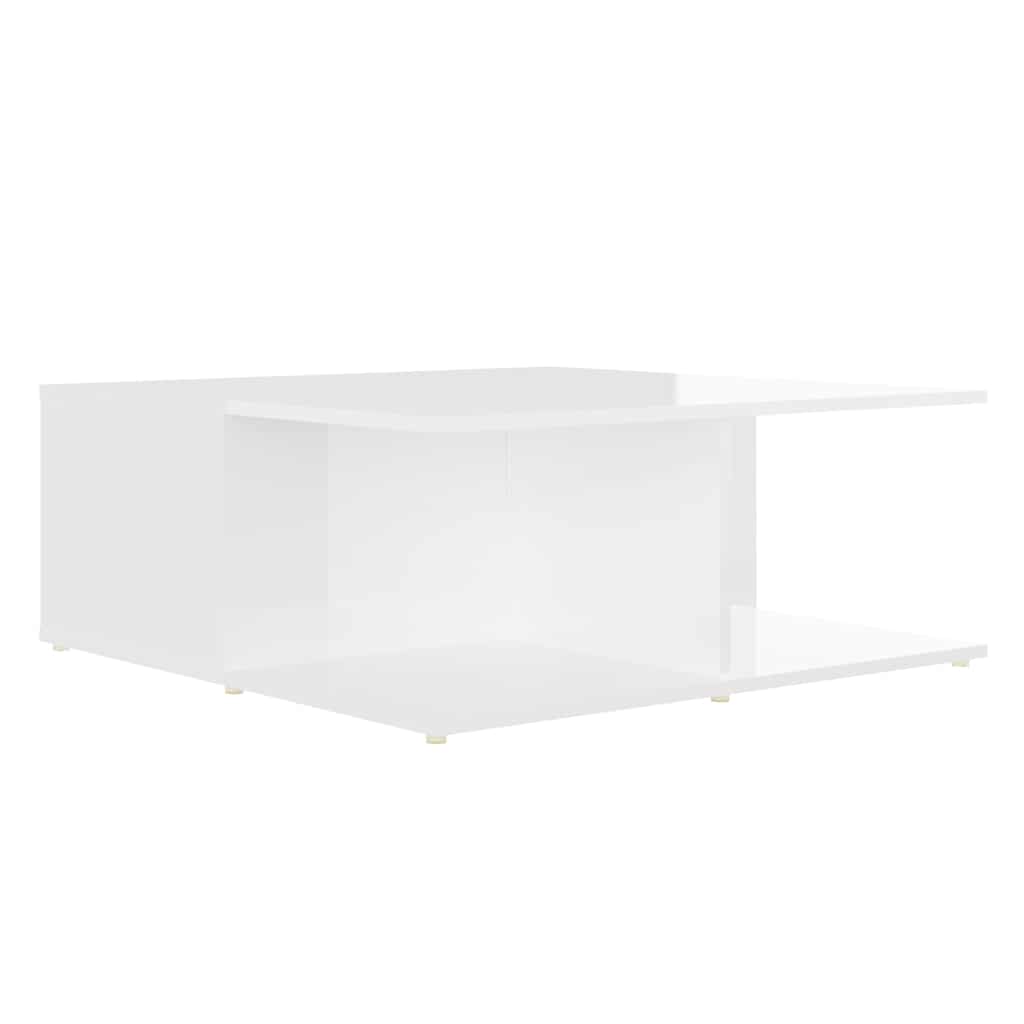 vidaXL Coffee Table | White | Engineered wood | 80 x 80 x 31 cm | Coffee Table 6