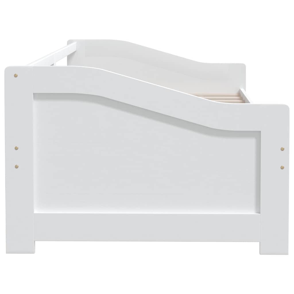 vidaXL 3-Seater Day Bed without Mattress White 90x200cm 6